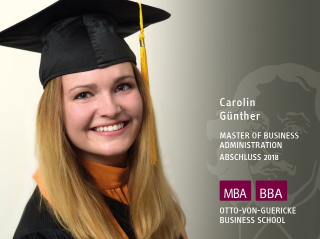 Carolin Günther (MBA-Abschluss 2018)